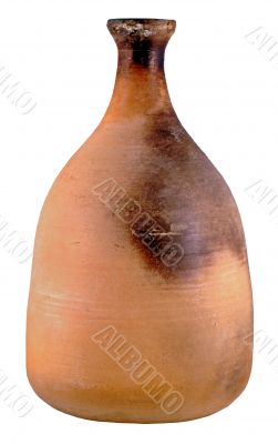 age-old clay vessel