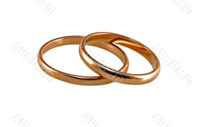 Golden wedding rings Golden wedding rings