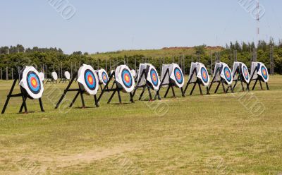 Archery Bulls-Eye Targets