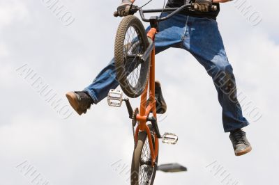 BMX biker Airborne