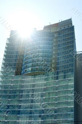 Building in beams of the sun