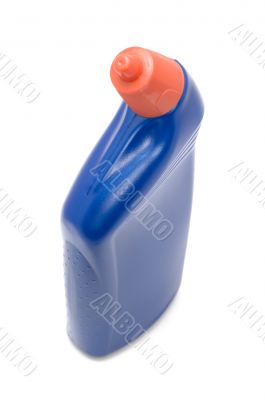 bottle Blue close up