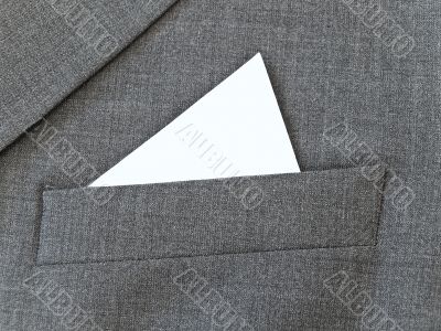 suit pocket