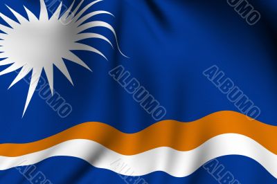 Rendered Marshall Islands Flag