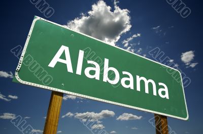 Alabama Road Sign