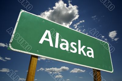 Alaska Road Sign