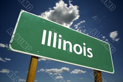 Illinois Road Sign