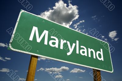 Maryland Road Sign