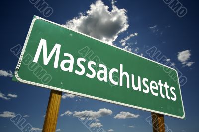 Massachusetts Road Sign