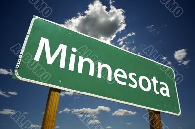Minnesota Road Sign