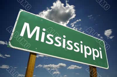 Mississippi Road Sign