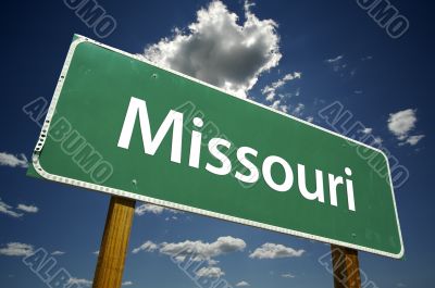 Missouri Road Sign