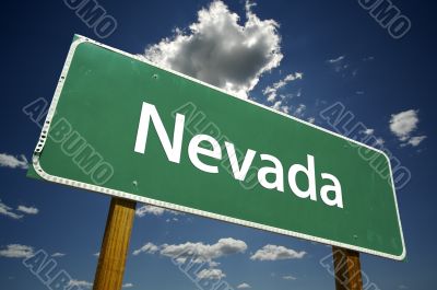 Nevada Road Sign