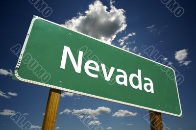 Nevada Road Sign Nevada Road Sign