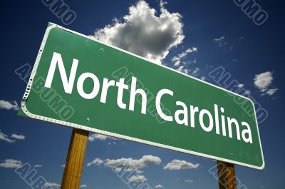 North Carolina Road Sign