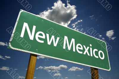 New Mexico Road Sign
