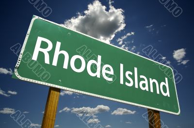 Rhode Island Road Sign