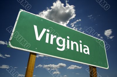 Virginia Road Sign Virginia Road Sign