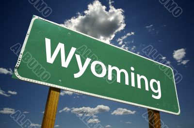 Wyoming Road Sign