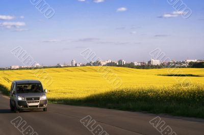 Road from city