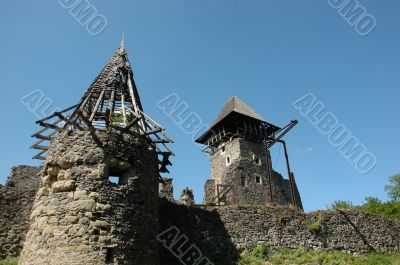 Castle in the village Nevicke