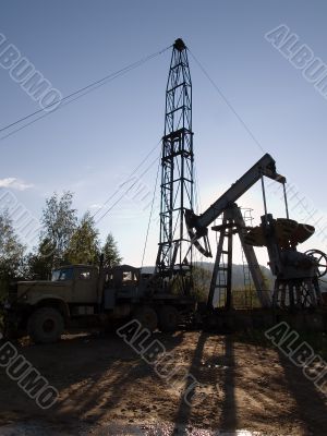 Drilling for oil