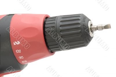 accumulator screwdriver close up