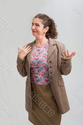 Surprised woman