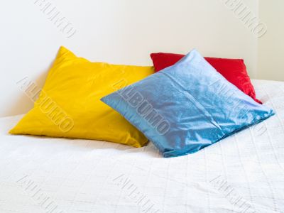 Pillows on Bed