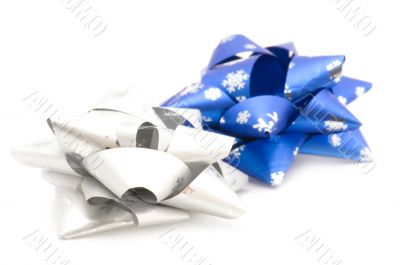 christmas bow closeup