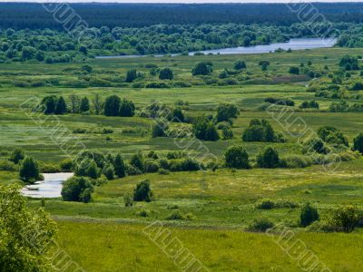 fields and lakes