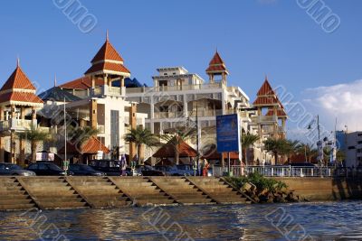 On the bank of river