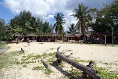 Guesthouse on the beach