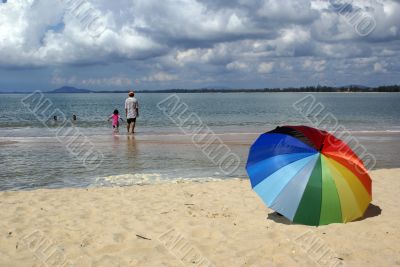 Umbrella on the beach