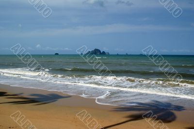 Beach in south Thailand