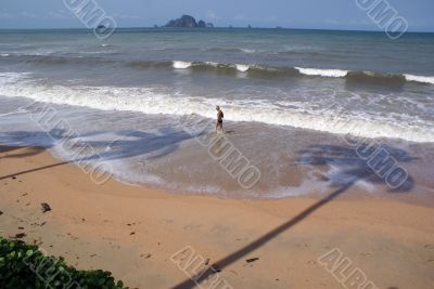 Ao Nang beach near Krabi