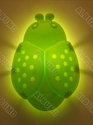 green bug light