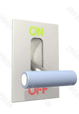3d lever on position off 3d lever on position off