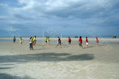 Voleyball on the beach