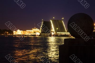 Saint-Petersburg. White nights