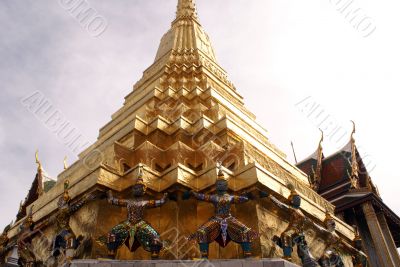 Golden stupa