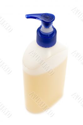 Plastic container for liquid soap
