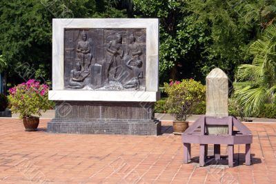 In historical park Sukhotai