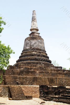 Stupa in Khao Suwankhiri