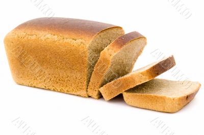 black bread loaf black bread loaf