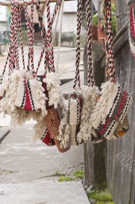 Traditional romanian bags