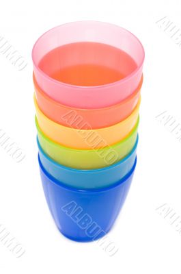 plastic cups