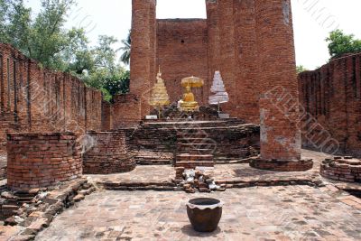 Buddha and temple