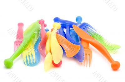 Plastic kitchen utensil