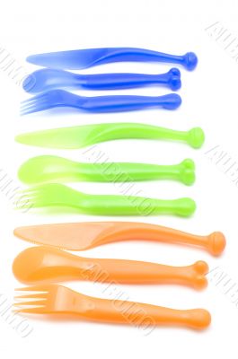 Plastic utensil macro